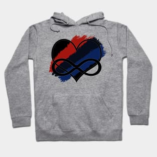 Polyam Heart Hoodie